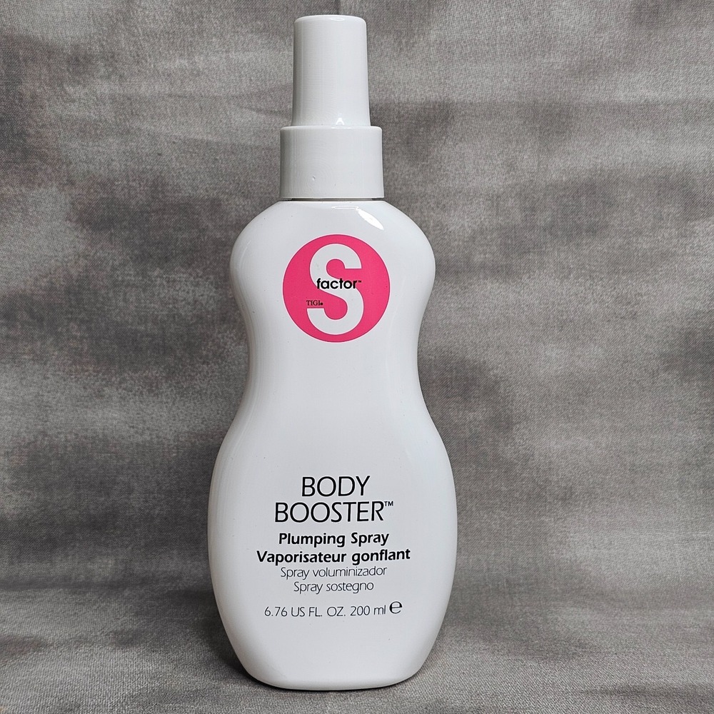 TIGI S-FACTOR Body Booster Plumping Hair‎ Spray for Body/Lift 6.76 fl oz NEW